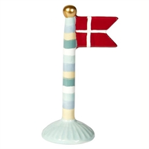 Speedtsberg keramik flag med stribet stang