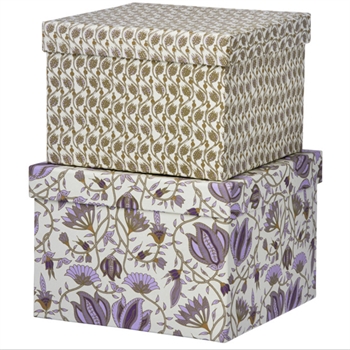 Bungalow cubic duo box Lily lavender 