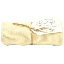 Solwang Design økologisk naturfarvet køkkenhåndklæde 