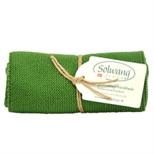 Solwang Design økologisk håndklæde i mørk grøn 
