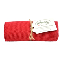 Solwang Design håndklæde i varm rød