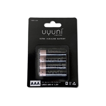 AAA  Alkaline batterier 4 stk Uyuni