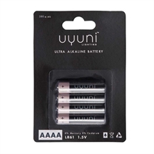 AAAA Alkaline batterier 4 stk Uyuni