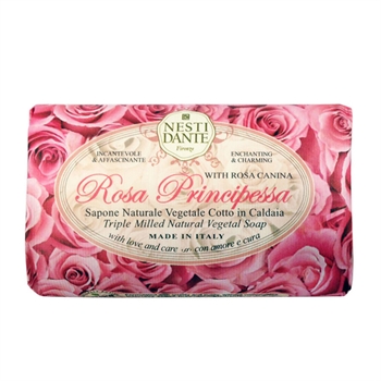 Nesti Dante vegetabilsk sæbe med rosa Principessa duft